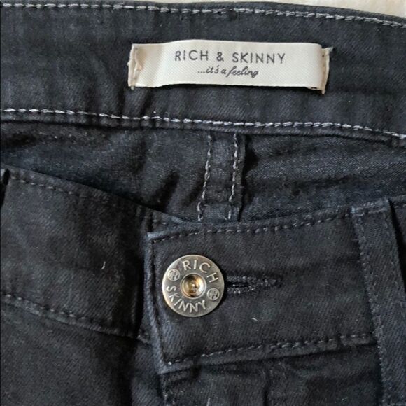 Rich & Skinny black pants size 26 👖 - Picture 3 of 6